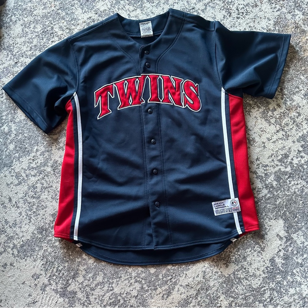 EUC Twins “Justin Morneau” Jersey—Large